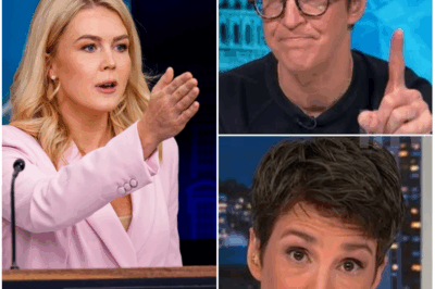 “Rachel Maddow Forces Karoline Leavitt’s Removal from Set After Explosive Confrontation—The Shocking Details Behind the Chaos You Won’t Believe!” In a dramatic live broadcast, Rachel Maddow shocked viewers by demanding the removal of Karoline Leavitt after a fiery confrontation that spiraled beyond control. What started as a typical political debate turned into a heated battle, with Leavitt’s bold remarks pushing Maddow to take extreme action. The studio was left in chaos, and the media world is buzzing with questions. What triggered Maddow to act so drastically, and how did this explosive moment unfold? Read on for all the jaw-dropping details.