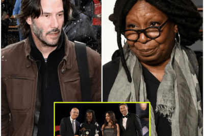 “Hollywood SHOCKWAVE: ‘SHE’S NOT WORTHY!’ Keanu Reeves Drops a BOMBSHELL—Refuses to Honor Whoopi Goldberg with Lifetime Achievement Award! Fans Are Stunned as One of Hollywood’s Most Beloved Stars Takes a Shocking Stand. What Caused Keanu to Break Rank and Reject Presenting This Prestigious Award to Goldberg? What Hidden Drama Is Brewing Behind the Scenes? The Bold Words and Mysterious Actions of Keanu Reeves Have Left the Entertainment World in Shock—You Won’t Believe What’s Really Going On in Hollywood’s Inner Circle!”