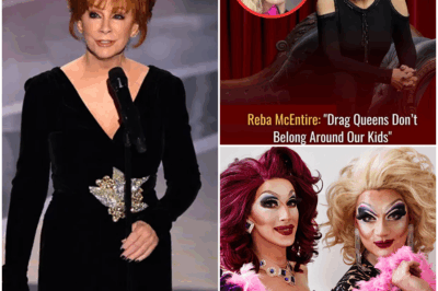 SHOCKING OUTBURST: REBA MCENTIRE SAYS “DRAG QUEENS DON’T BELONG AROUND OUR KIDS”—HER DIVISIVE COMMENT SETS SOCIAL MEDIA ON FIRE!