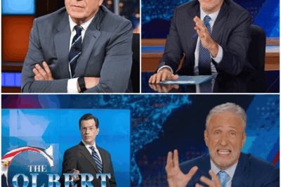 “Jon Stewart’s SHOCKING On-Air Move Leaves CBS in Panic: The Moment That Will Change Late-Night TV Forever!”
