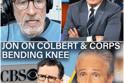 “Jon Stewart Breaks Live TV: The Shocking Moment That Left CBS Speechless—No Joke, No Warning, Just Silence and a Strike They Never Saw Coming”