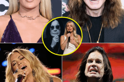 “Carrie Underwood’s Unforgettable Tribute to Ozzy Osbourne Leaves 80,000 Fans Speechless: A Goodbye No One Saw Coming”