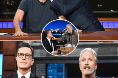 “Jon Stewart Goes on a Profanity-Fueled Rampage Against Paramount and CBS Following Colbert’s ‘Late Show’ Cancellation!”