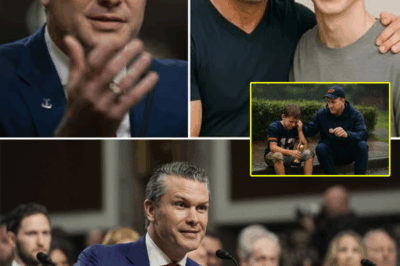 “What was supposed to melt hearts… is now exploding on the internet. A photo.” Pete Hegseth Rescued a Baby in the Rain — 18 Years Later, the Boy Walked On Stage… and the World Broke Down