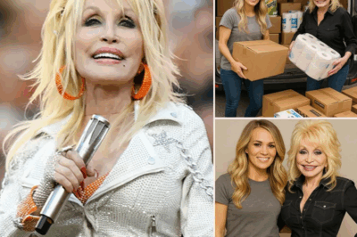 Carrie Underwood Speaks Out About Dolly Parton’s Unwavering Kindness During Relief Mission—Is Her Praise for Dolly Parton a True Reflection of Her Heart or Just High Praise?”