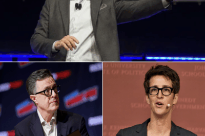 “Stephen Colbert and Rachel Maddow Unite for a Groundbreaking New Show After The Late Show Cancellation—Could This Revolutionize Late-Night TV?”