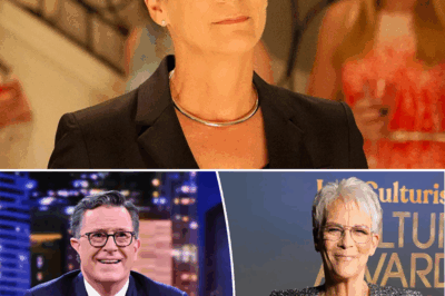 “‘CBS Gagged Me!’ Jamie Lee Curtis Unleashes Shocking Allegations Against CBS Over Stephen Colbert’s Firing! Bribery, Conspiracy, and an ‘Imposter’ to Ruin Colbert’s Career—What’s Really Behind His Sudden Cancellation? The Explosive Details Will Leave You Questioning Everything!”