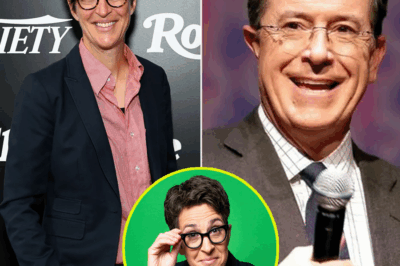 “Stephen Colbert and Rachel Maddow Join Forces for Groundbreaking New Show After The Late Show Cancellation—Could This Be the Future of Late-Night TV?”
