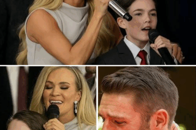 “Carrie Underwood’s Son Sings Heartfelt Tribute to Mike Fisher—Tears Flow as ‘Dad Is My Hero’ Moves the Entire Arena to Silence!”