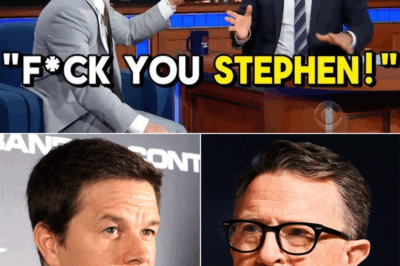 Mark Wahlberg Storms Off Stephen Colbert’s Show After Explosive Outburst: ‘You’ve Gone Too Far!’ — The Shocking Moment That Left Viewers Stunned and Questioning What Really Happened Behind the Scenes. Was This a Planned Stunt or Did Colbert Cross a Line?