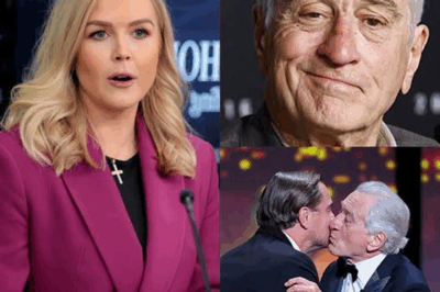 “Robert De Niro vs. Karoline Leavitt: The Unseen Battle that Has America Divided — Is the Hollywood Icon Going Too Far?”