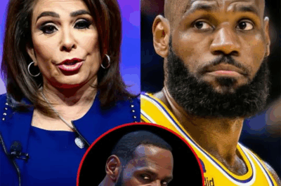 “LeBron James Takes Aim at Jeanine Pirro, Calling Her ‘KKK Old Lady’—Her Stunning 17-Word Retort That Left the NBA Star Stunned!”