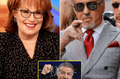 “Sylvester Stallone Mocked Joy Behar on Live TV, But Her SHARP Retort Left Him Speechless—The Explosive Moment That Has the Internet Buzzing!”