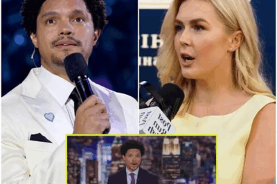 “Karoline Leavitt DESTROYS Trevor Noah in 30 Seconds LIVE on Air—Noah Left Speechless! 😲 The Savage Takedown That Left the Studio Silent and Fans Cheering! Was This the Most Shocking Moment in Late-Night TV History? Social Media Is Exploding—Find Out What Happened!”