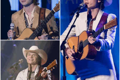 “John Foster’s Unforgettable Stand in Nashville: ‘God Bless America’ Silences Anti-American Chants in Jaw-Dropping Show of Unity!”