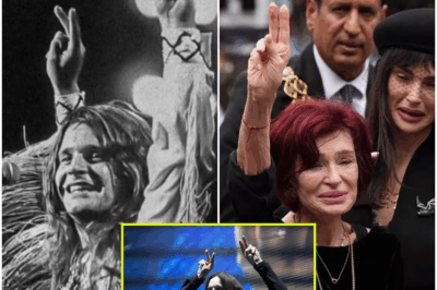 Sharon’s Silent Farewell: The Unspoken Message That Shattered Hearts. In a moment of profound grief, Sharon Osbourne mirrored Ozzy’s iconic gesture, a heartbreaking echo of a life shared. No music, no cheers, only the raw pain of loss. This wasn’t just a goodbye; it was a testament to a love that transcended words. New footage from Ozzy’s final concert reveals the weight of that moment, as tens of thousands held their breath, reliving the raw emotion of “Mama, I’m Coming Home.” His voice, though frail, still held the strength of a lifetime. The song, now a poignant reminder of what’s lost, reverberates through the stadium, forever etched in Sharon’s heart. Prepare to be moved. 👇