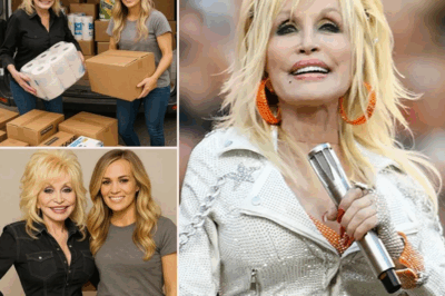 “Carrie Underwood Breaks Silence on Dolly Parton’s UNWAVERING Kindness During Relief Mission—Is It Genuine Praise or Just PR?”
