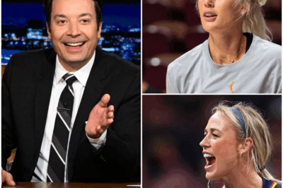 “Chaos on The Tonight Show: Jimmy Fallon and WNBA Star Sophie Cunningham Clash Live, Show Cut Mid-Broadcast—Is This the End of Fallon’s Career? The Shocking Showdown That Left NBC Scrambling and Fans Stunned!”