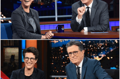 “SHOCKING TWIST: Stephen Colbert and Rachel Maddow Unite for Explosive New Show After The Late Show Cancellation—Is This the End of Traditional Late-Night TV?”