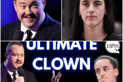 “SHOCKING BACKLASH: Comedian Shane Gillis DESTROYS Caitlin Clark’s Career with Nasty Low Blow at the ESPYs—The Joke That Left Viewers STUNNED! Did Gillis Go Too Far with His Comment About Clark, or Was It Just Dark Humor? The Explosive Fallout from the ESPYS Moment That’s Dividing Fans and Athletes—What Does This Mean for Comedy, Sports, and Respect in the Media? The Shocking Truth Behind the Joke That Has Everyone Talking!”