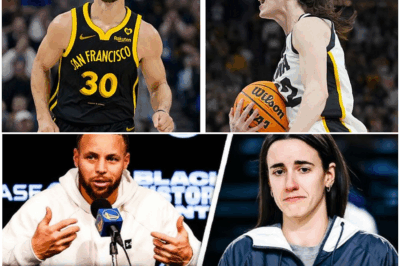 “SHOCKING DEFENSE: Steph Curry STANDS UP for Caitlin Clark—‘LEAVE HER ALONE!’ His Bold Words Leave Fans in Disbelief, Sparking Heated Debate Across Social Media! What Did Curry Say That’s Shaking the Basketball World? The Jaw-Dropping Reason Why His Powerful Statement Could Completely Change How Women’s Basketball Is Viewed Forever—And Why This Moment Has Left Even His Harshest Critics Speechless!”