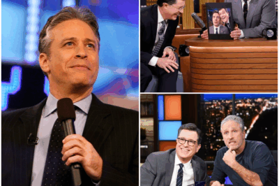 “SHOCKING REVELATION: Jon Stewart WARNED Late-Night TV Is Crumbling—‘They May Sell the Whole F*ing Place for Parts!’ Stewart’s Dark Prediction Follows CBS Pulling the Plug on Colbert—Is The Daily Show Next? The Media Shakeup That Could Shatter Comedy Central’s Future. Stewart’s Gallows Humor Hints at the Dire Fate of Late-Night TV—What Does This Mean for the Future of Late-Night Entertainment? The Explosive Truth You Won’t Want to Miss!