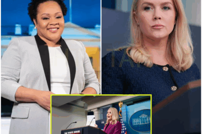 BREAKING: Karoline Leavitt’s Fiery Showdown with NBC’s Yamiche Alcindor Rocks White House Press Briefing