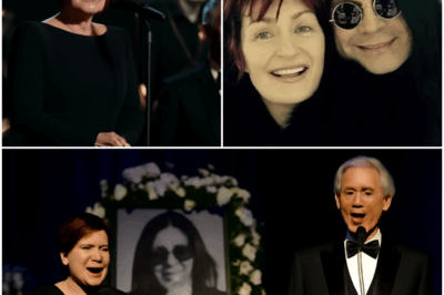 “Sharon Osbourne and Andrea Bocelli’s SHOCKING Duet at Ozzy’s Funeral—A Final Love Letter That BROKE 20,000 People in Silence!”