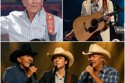 “UNBELIEVABLE MOMENT: John Foster Asks George Strait for Permission to Sing His Song—and What Happened Next Will SHOCK You! The SECRET Lesson Foster Learned on George’s Farm That Turned His Performance into a LEGACY-BRIDGING MASTERPIECE. When Foster Took the Grand Ole Opry Stage, the Audience Wasn’t Just Listening—They Were Witnessing a Soul REBORN. What Did George Strait Teach Him That Left the World in Silent Awe? You Won’t Believe What Happened Behind the Scenes!”