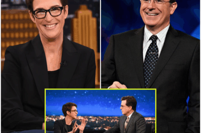 “BREAKING: Stephen Colbert and Rachel Maddow to REVOLUTIONIZE Late-Night TV After The Late Show Cancellation—What’s REALLY Behind This Game-Changing Partnership? In an earth-shattering move, Stephen Colbert’s legendary late-night show has been axed by CBS,