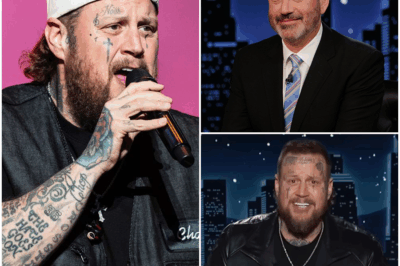 “Jelly Roll’s SHOCKING Late-Night Debut: ‘Thank You, Jimmy Kimmel, for Taking a Chance on My Fat, White Trash Ass!’—The Country Star’s Bold Opening, Hilarious ‘Post Malone’ Joke, and Explosive Humor Leave Viewers SPEECHLESS! What Went Down Behind the Scenes That Has Fans and Critics Talking? You Won’t Believe What Jelly Roll Said Next—This Is the Most Unforgettable Late-Night Moment of the Year!”