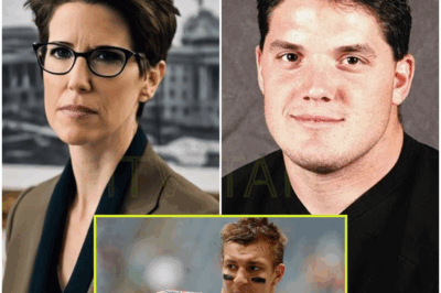 Maddow’s TOUCHDOWN: NFL Star Gets SACKED in Epic Live TV Showdown! His Attempt to Humiliate Rachel BACKFIRES in Viral Moment! A Masterclass in Wit or a Ruthless Beatdown? The Internet EXPLODES as Maddow Leaves Her Opponent Speechless! Was This the Most BRUTAL TV Moment of the Year?”