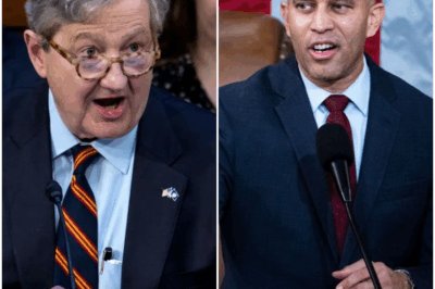 “Senator Kennedy DESTROYS Hakeem Jeffries’ 8 Hours of Lies in Just 7 Minutes—The SHOCKING Showdown That Left the Nation Stunned! How Did Kennedy Unravel Jeffries’ Entire Argument with One Powerful Response? What Went Down Behind the Scenes and Why Did This Explosive Moment Leave Everyone Speechless? The Political Battle That Shattered Expectations and Had Viewers Questioning Everything—You Won’t Believe What Happened Next!”