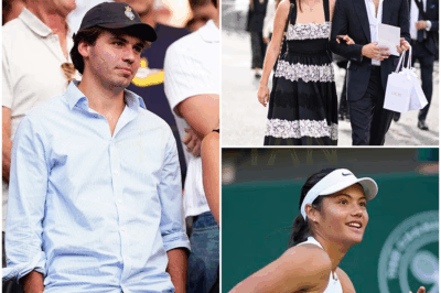 Fellow tennis prodigy Benjamin Heynold continues to fuel romance rumours with Emma Raducanu as he supports her latest Wimbledon win in the stands