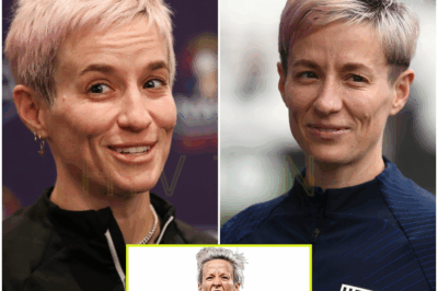 “SHOCKING TV SCANDAL: Megan Rapinoe’s Big Broadcasting Debut Lasts ONLY ONE DAY—What REALLY Happened That Got Her Fired After Just One Game? ESPN’s Joe Barron Drops a Jaw-Dropping Confession About Her On-Air Meltdown. How Did Rapinoe Go From Sports Icon to TV Nightmare? The Explosive Clause in Her Contract That Let ESPN Cut Ties Instantly—And What Was the REAL REASON Behind Her Career-Destroying Collapse? The Media World Is Buzzing—Find Out What Happened and Why Fans Are STILL in Disbelief!”