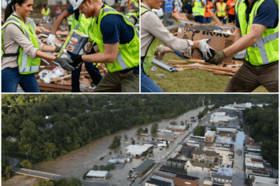 “Meghan Markle and Prince Harry Shock the World with Hands-On Aid During Texas Flood Crisis—Their Silent Heroism Has Everyone Talking!”