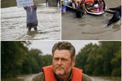 “Blake Shelton’s Quiet Act of Compassion: The Shocking Story Behind His Secret Mission to Help Texas Flood Victims!”