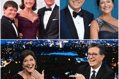 “SHOCKING REVELATION: Stephen Colbert’s Wife EXPOSES 17 Years of Hidden Pain—What She Revealed Will Leave You SPEECHLESS!” In a stunning, heart-wrenching confession that rocked the nation, Stephen Colbert’s wife has finally broken her silence, revealing secrets her husband has carried for nearly two decades. What took place live on air was a nine-word revelation that shattered everything, forcing Colbert to walk off the set in stunned silence. What truth has been buried for so long? What deep pain has Colbert silently endured all these years? This explosive revelation is more shocking than anyone could have imagined—stay tuned.