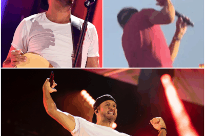 “Stage Assault! Country Star ATTACKED Mid-Performance-Was It a Setup? 🎤💥 Luke Bryan’s concert turned chaotic when a flying object struck him square in the face! Fans are FURIOUS, calling it a ‘ruined’ show, but was it just a random act or something more sinister? Uncover the backstage drama, the fan theories, and the shocking moment that left the audience gasping. Did this star have enemies? Get the exclusive scoop on the incident that has the country music world buzzing. Was justice served or will the culprit get away with it?”