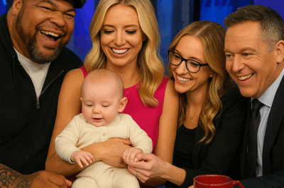 “An Unforeseen Twist Sent Shockwaves Through a Popular Primetime Program When Kayleigh McEnany Unexpectedly Appeared Carrying Something So Small Yet So Powerful That Tyrus, Kat Timpf, and Greg Gutfeld Could Not Hide Their Reactions, Transforming Heated Debates Into Gentle Awe, and Sparking Endless Speculation About What Truly Happened Behind the Studio Lights”