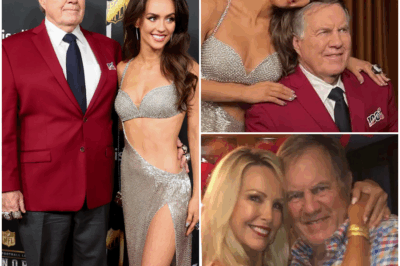 Jordon Hudson’s SHOCKING Response to NFL Reporter’s Age Gap Jokes—‘Not Much of a Laugh’—Is This the Hidden Drama That Bill Belichick Never Wanted You to Know? Her Explosive Retaliation Exposes More Than Just a Relationship—The Dark Secrets and Tension Behind Their Life Together!”