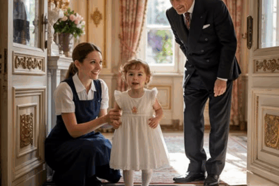 “She Was Born Into Wealth But Had Never Walked — Doctors Said She Never Would. Then a Babysitter’s Quiet, Mysterious Decision in the Sunlit Garden Sparked Gasps From the Staff, Sent the Child’s Father Running, and Ended With Footsteps No One Thought They Would Ever Hear Echoing Through the Marble Halls Again”