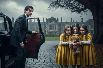 He Came Home Unannounced and Found His Triplets Abandoned by His New Wife in the rain… It was a stormy night when everything changed. The rain poured down in relentless sheets, drumming against the roof like a thousand tiny fists demanding to be let in.