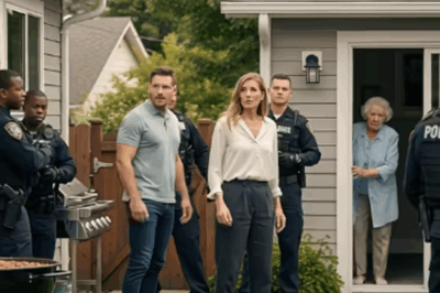 I was sipping lemonade under the oak tree when my daughter-in-law leaned in with a smile that didn’t reach her eyes. Moments later, a text arrived: Leave immediately, don’t say a word. By the time I stepped outside, flashing lights painted the driveway, and the family gathering was over.