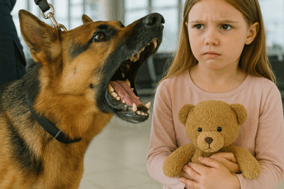 The Airport Dog and the Teddy Bear Mystery….