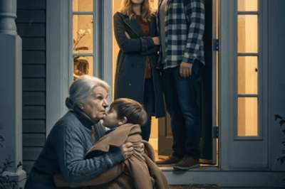 A phone call at 8:00 p.m. shattered the quiet: a child had been discovered locked out in the snow, coatless and crying. When his grandmother arrived, he confessed a truth that burned colder than the storm itself. By dawn, a letter lay on the table—and a countdown had begun.