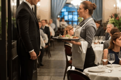 “The Last Person He Expected to See Was Her — Especially Here, Wearing an Apron, Serving Food, and Very Clearly Pregnant. But When Their Eyes Met Across the Restaurant, the Conversation That Followed Turned an Ordinary Afternoon Into a Story Neither of Them Would Ever Be Able to Explain to Anyone Else”