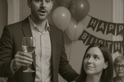 The toast began with flattery but ended in humiliation. At his wife’s