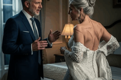 He believed fate had given him a miracle—remarrying his childhood sweetheart after decades apart. On their wedding night, he reached for her with trembling hands. But as the dress slipped away, a truth long hidden was revealed. The silence that followed was heavier than the vows spoken hours before.