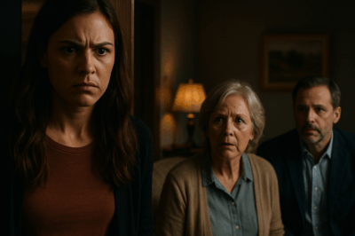 A casual visit turned into horror when she walked in unannounced and caught a hushed conversation between her mother-in-law and a friend. The words—meant for no outsider—hinted at loyalty, hidden assignments, and dangerous trust. By the time the truth surfaced, the family realized the secret had been living among them all along.